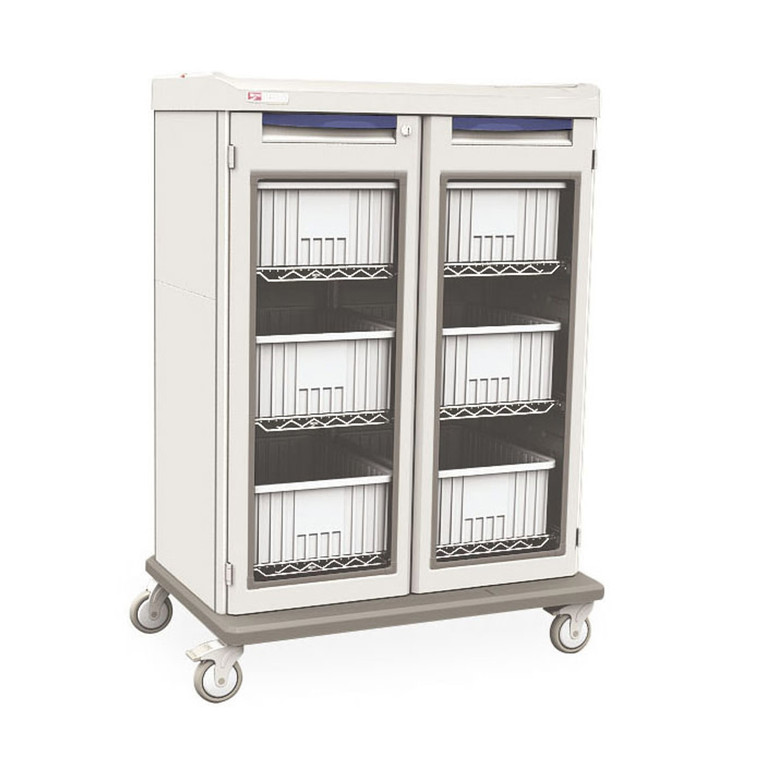 Metro™ SXRDIVSTOR Starsys Secure IV Cart, Double-Wide
