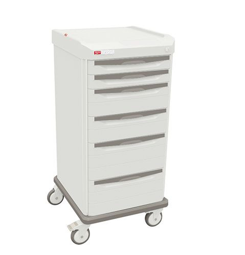 46" MOB. CAT. CART SGL WD  6 DRWRS