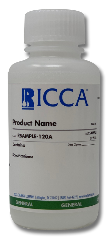 VeriSpec® Instrument Calibration Standard 4 5000 ppm: Ca, K, Mg, Na  Manufactured and Tested in an ISO 17025/ISO 17034 Facility | RICCA Chemical Company®