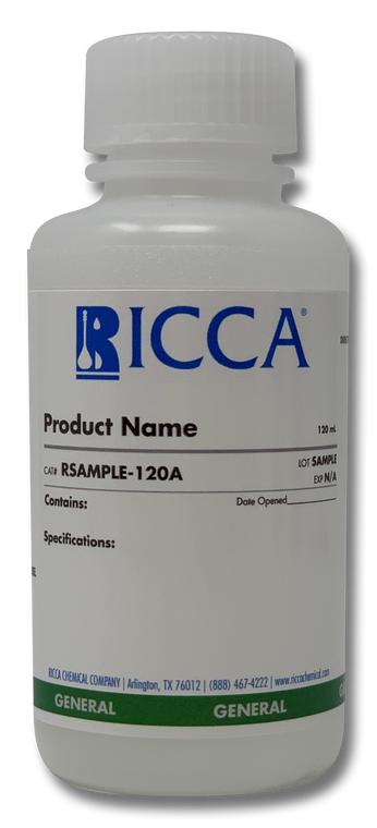 VeriSpec® Multi-Element Standard 12 10 ppm: B, Ge, Mo, Nb, P, Re, S, Si, Ta, Ti, W Zr  Manufactured and Tested in an ISO 17025/ISO 1703 | RICCA Chemical Company® (RV010802-100N), 100 mL Poly Natural