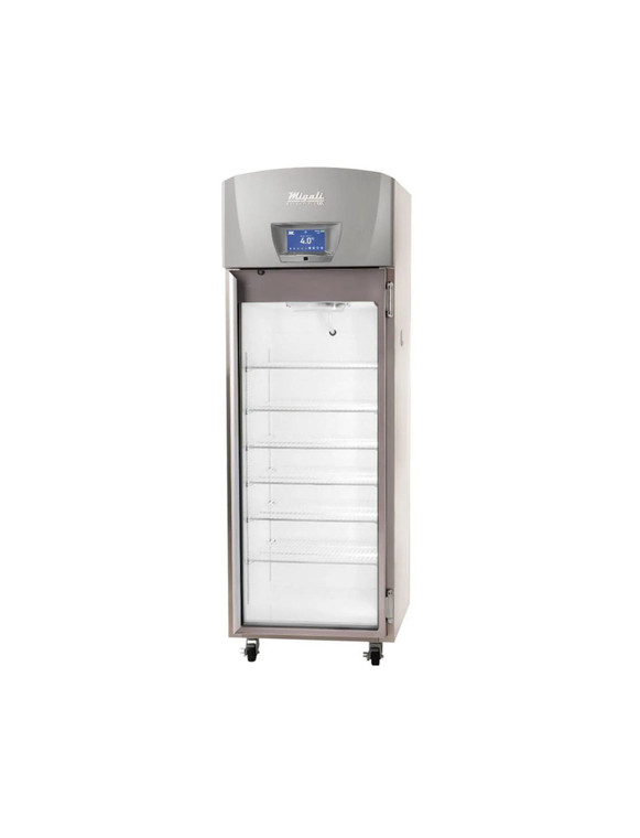 Migali® EVOX-1RG Series Clinical Laboratory, Vaccine Storage Refrigerator 20.2 Cu. Ft. Capacity Single Glass Door | +2 to +8°C