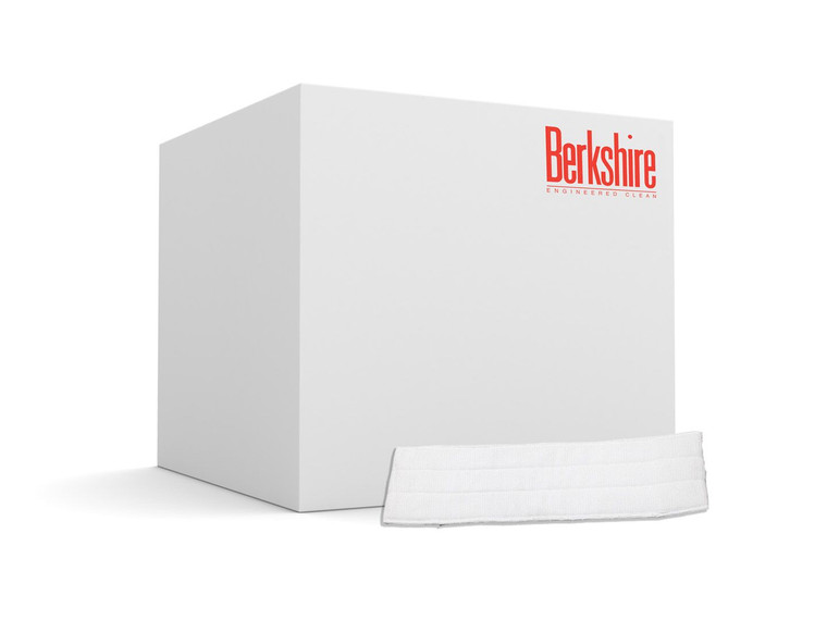 Berkshire BCR® Flat Mop Cover Microfibre (MF) Irradiated, 24/Case