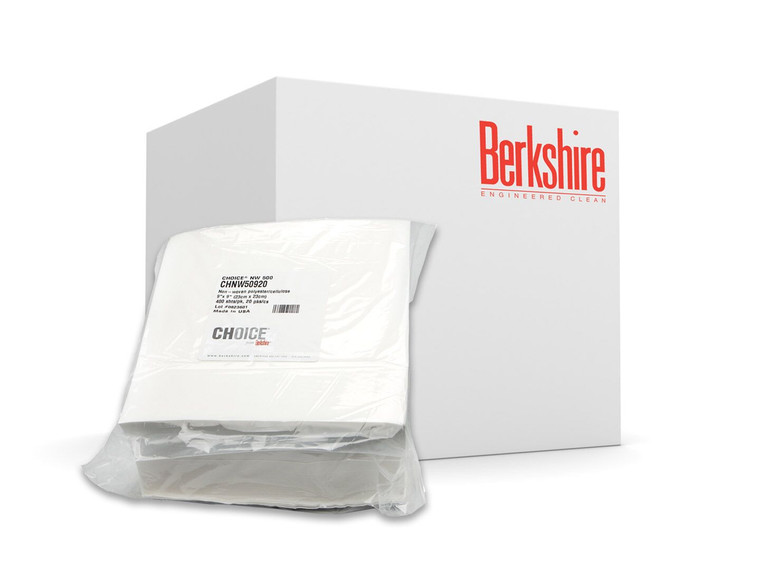 Berkshire Choice® 500 Nonwoven Cleanroom Wipes