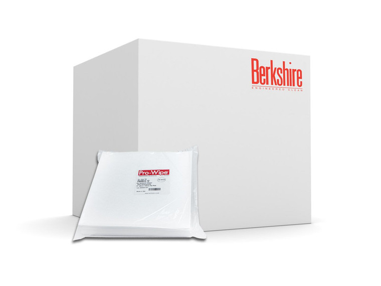 Berkshire ProWipe® OS Nonwoven Industrial Cleanroom Wipes, 12/Case