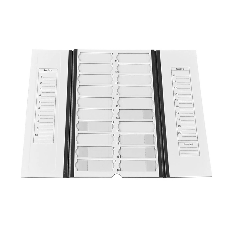 Cardboard Slide Mailers with Dividers and Lid for 1x3" Microscope Slides