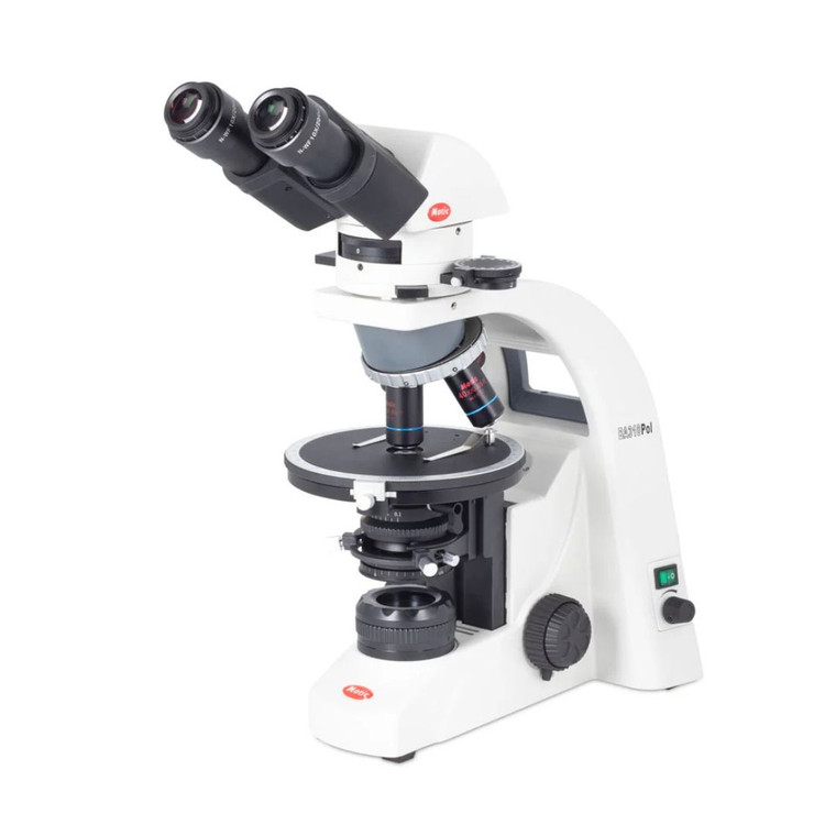 Motic® BA310Pol, Polarizing Binocular LED Compound Microscope