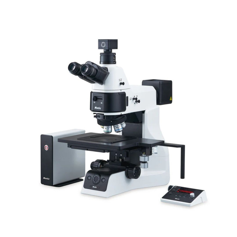 Motic® PA53MET-BD-3D Trinocular Upright Industrial Microscope w/ Analysis Professional Software Suite