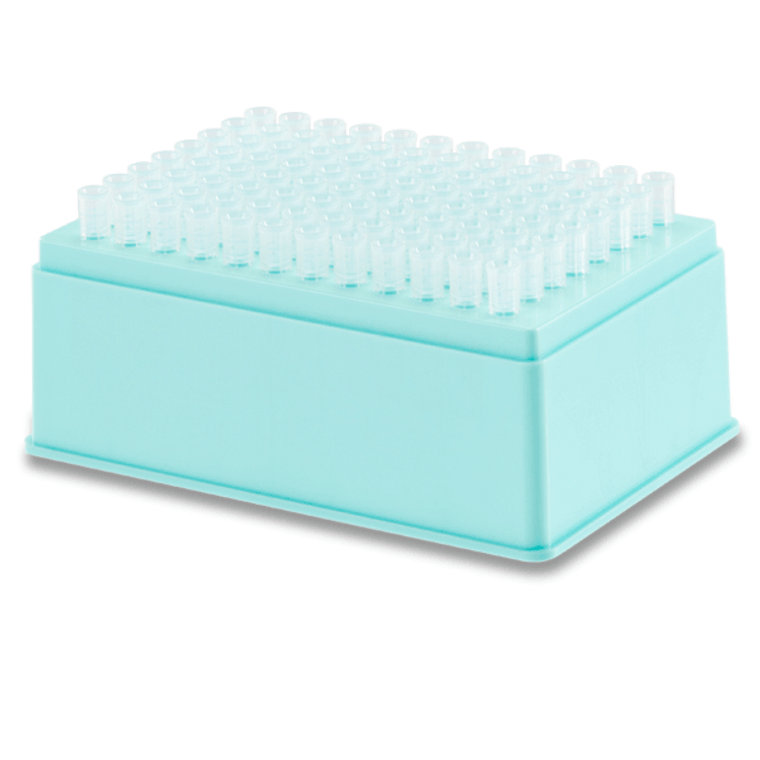 190uL Beckman™ Biomek FX/NX, Multimek and i Series Compatible Robotic Automation Clear Filtered Tips (P250), 96-Well Head/Tip Format, Low Retention, Sterile