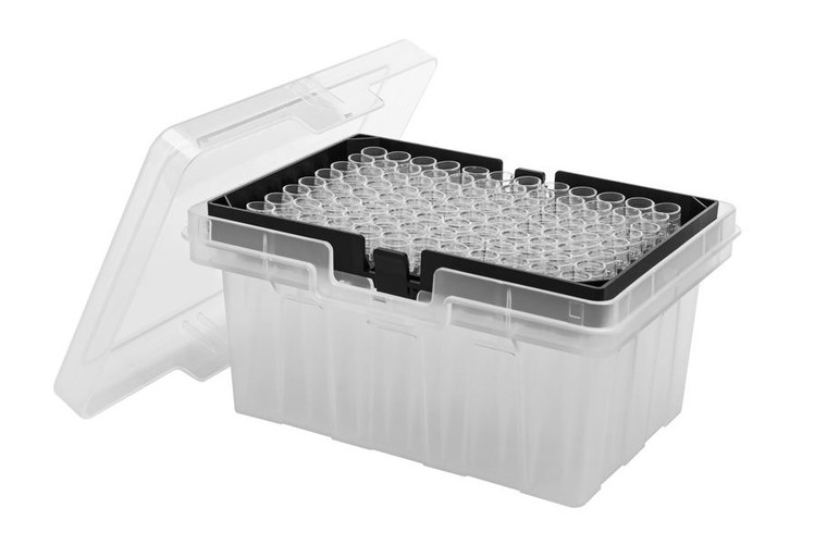 300uL Hamilton™ STAR/STARlet, Nimbus, and Microlab STARplus Compatible Robotic Automation Clear CO-RE®  Style  Tips (P50), 96-Well Head/Tip Format, Low Retention, Sterile - 24 Racks of 96, 2304/Case