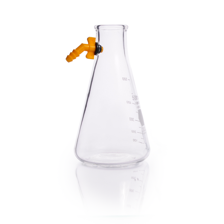KIMBLE® KIMAX® Graduated Filter Flask, Detachable Plastic Side Arm
