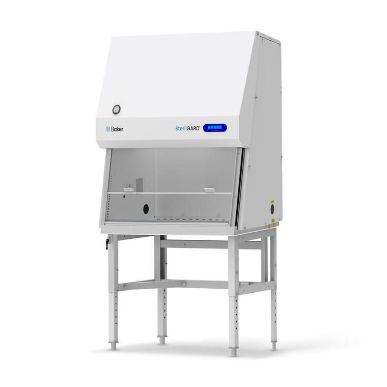 aker® SterilGARD® e3 (SG404) 4' Class II Biosafety Cabinet with Channel Stand