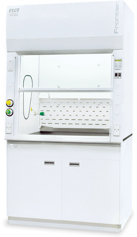 Esco® (EFA-4UDUVW-9) Frontier® Acela Fume Hood, 4ft/1.2m Vertical Sash with Haysite (Fiberglass-Reinforced Plastic) Internal Liner, UL Configuration