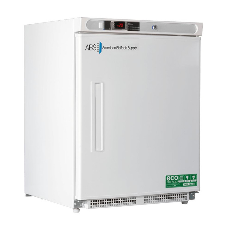 American BioTech Supply™ (ABT-HC-UCBI-0420-ADA) 4.2cu. ft. Premier Solid Door Countertop Freestanding Laboratory Built In, ADA Freezer| -15° C to -25° C