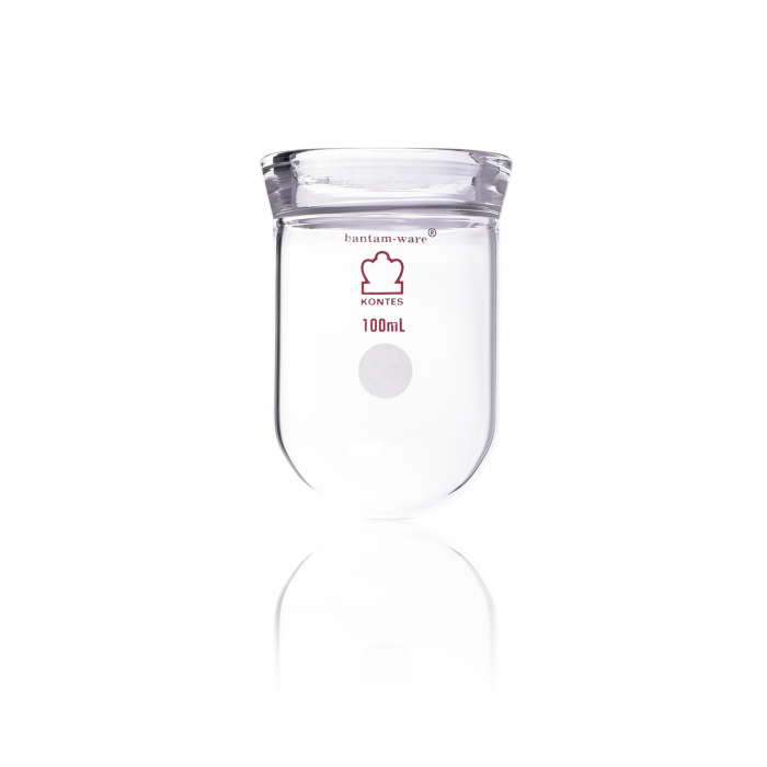 KIMBLE® KONTES® Cylindrical, Reaction, Flasks, 1/Case