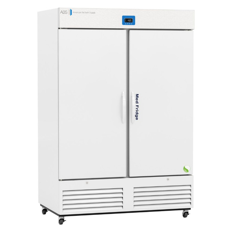 American BioTech Supply™ (PH-ABT-HC-49S) 49 cu. ft. Swing Solid Door Upright Pharmacy Refrigerator | 2°C - 8°C
