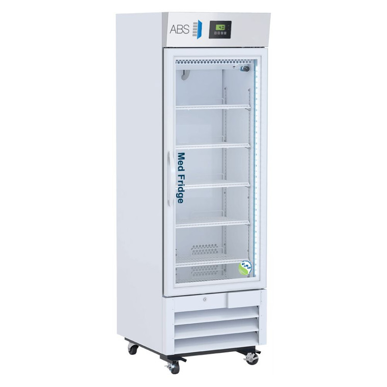 American BioTech Supply™ (PH-ABT-NSF-16) 16 cu. ft. Single Swing Pharmacy Refrigerator - NSF Compliant | 1°C to 10°C