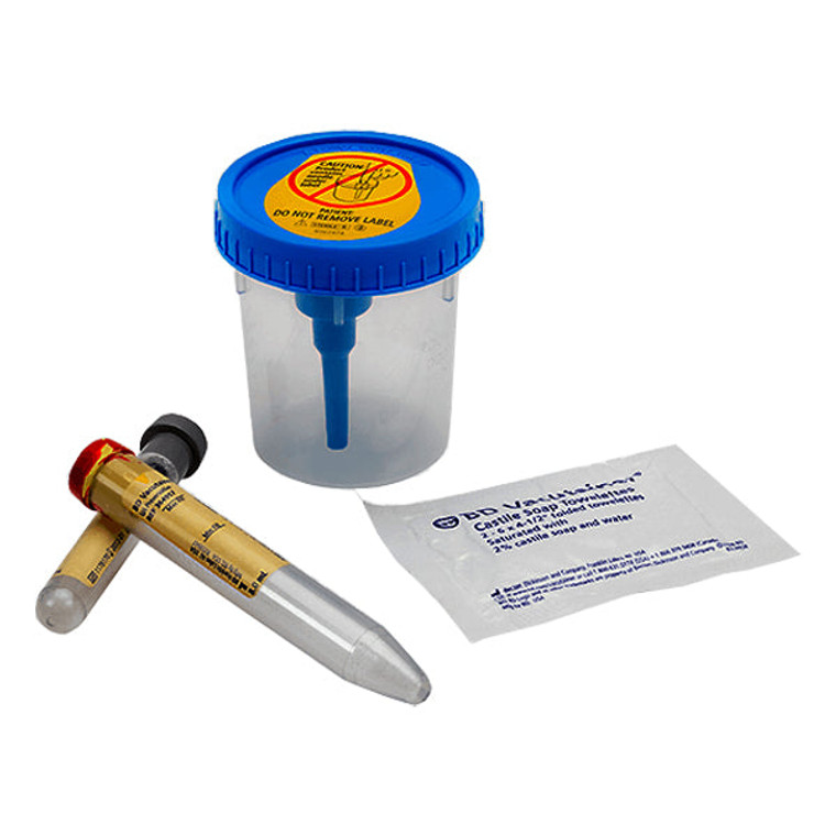 BD® 364957 Vacutainer™ Urine Complete Kit, 8mL Draw Volume, 50/Case