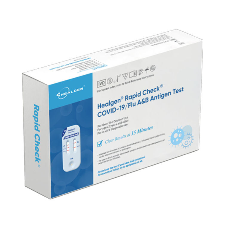 Healgen™ GCFC-525SKA-H4 COVID-19/Flu A&B Antigen Test
