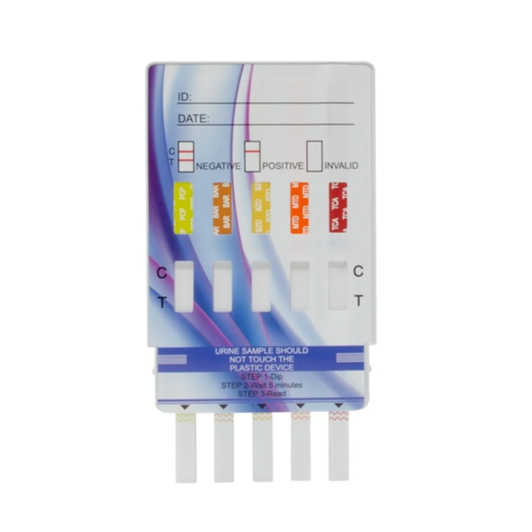 Healgen™ HDOA-185ET 8 Panel Drug Test Dip Card (25/box)