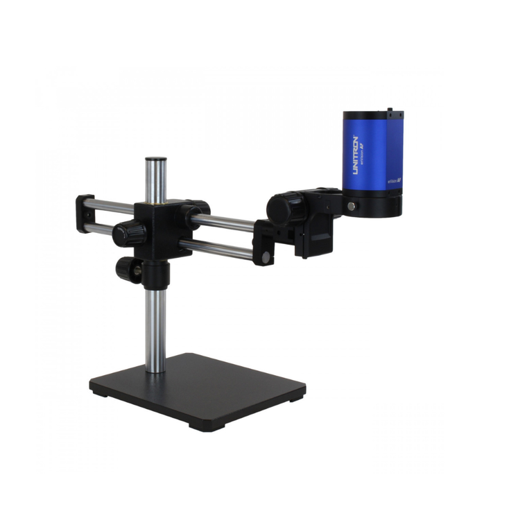 Unitron® enVISION AF Autofocus Digital Microscope, on Ball Bearing Boom Stand, 1-14x zoom