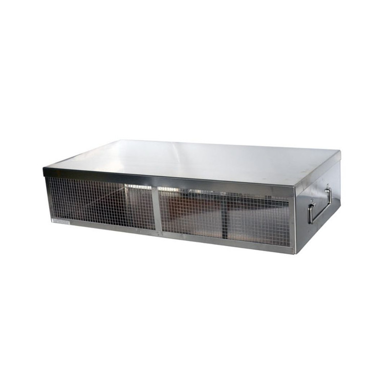 Upright Freezer Rack, Bin Style Organizer, with Lid 6x11" Bin