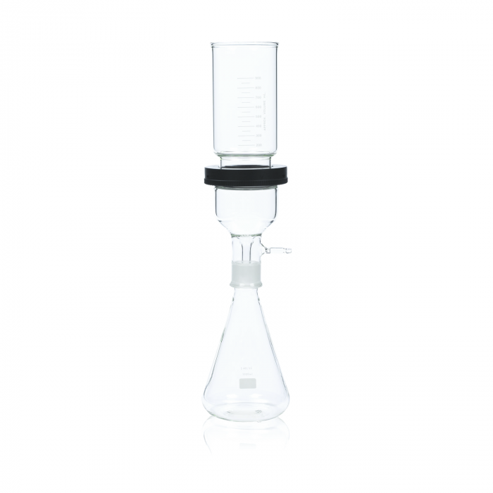 WHEATON® 90mm Filtration Assembly With No. 8 Stopper and 40/35 Connection, 1/Case