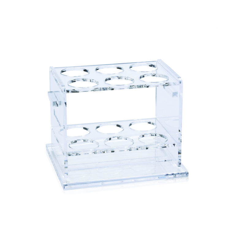 WHEATON® Hybridization Bottle Rack, 6-Place, 1/Case