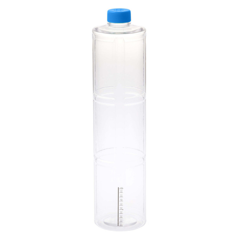 5L Roller Bottles (5000mL), 4250cm² Surface Area, Individually Wrapped, Sterile, Printed Graduations, 12/Cs