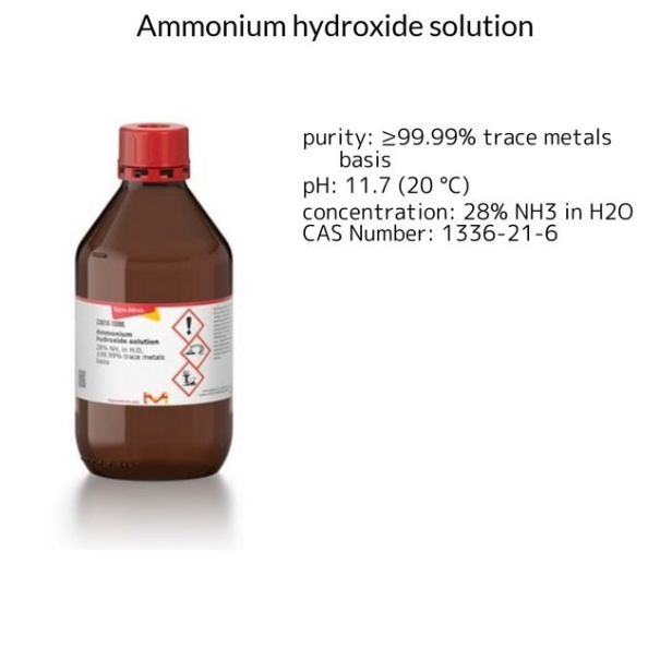 Ammonium hydroxide solution, 1 X 1 L (338818-1L)