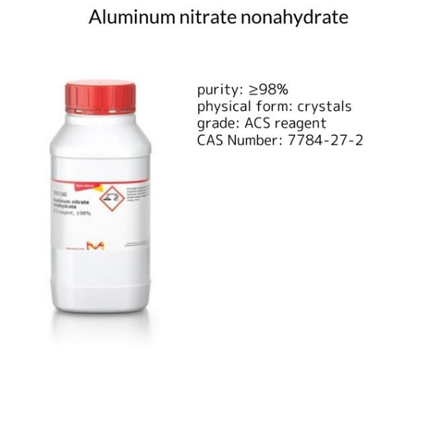 Aluminum nitrate nonahydrate, 1 X 100 g (237973-100G)