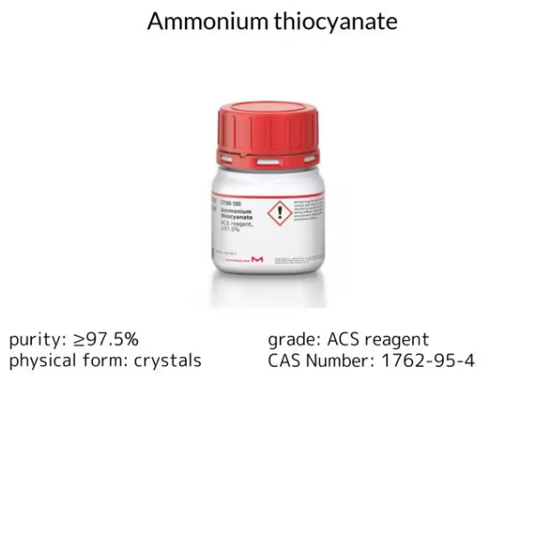 Ammonium thiocyanate, 1 X 100 g (221988-100G)