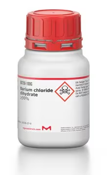 Barium chloride dihydrate, 1 X 500 g (B0750-500G)