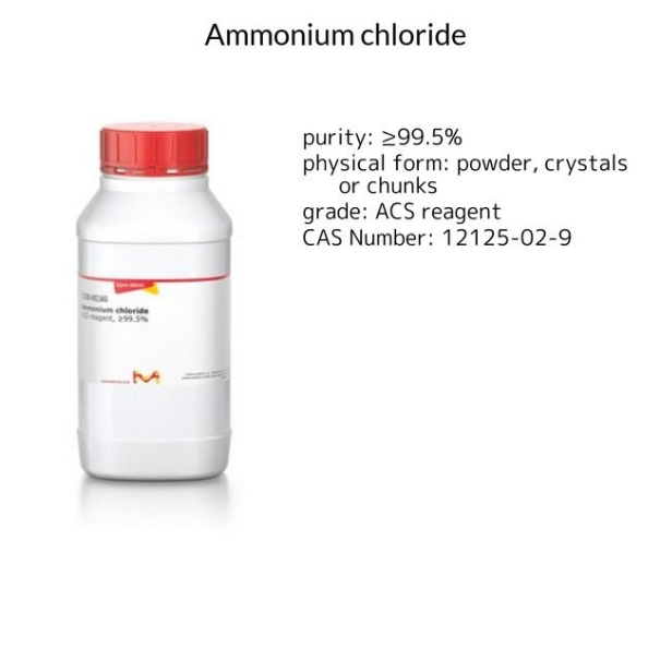 Ammonium chloride, 1 X 25 g (213330-25G)