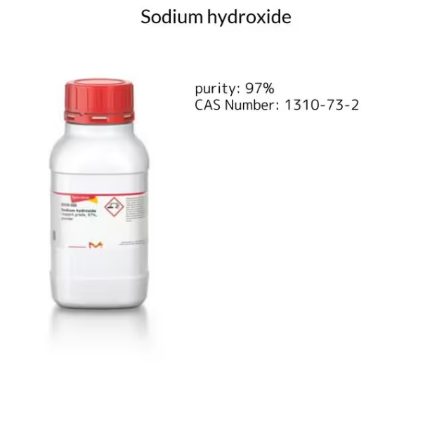 Sodium hydroxide, 1 X 2.5 kg (655104-2.5KG)