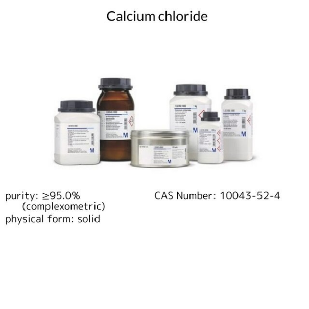 Calcium chloride, 1 X 1 kg (1023911000)