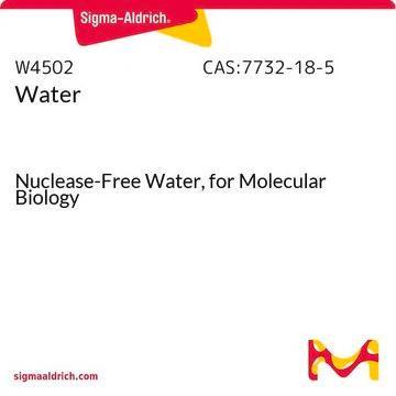 Water, 10 X 50 mL (W4502-10X50ML)
