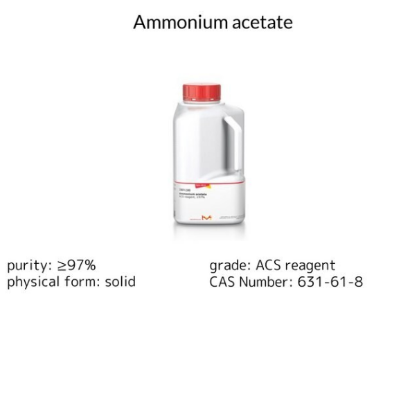 Ammonium acetate, 1 X 2.5 kg (238074-2.5KG)