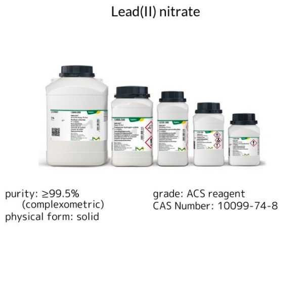 Lead(II) nitrate, 1 X 1 kg (1073981000)