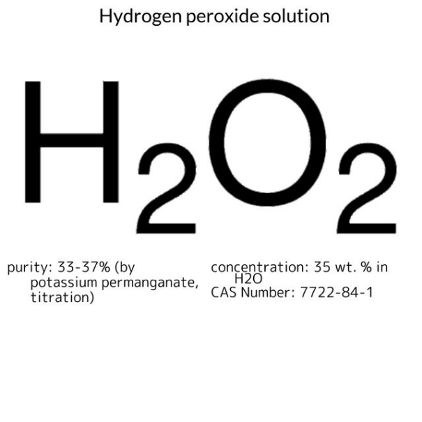 Hydrogen peroxide solution, 1 X 4 L (349887-4L)