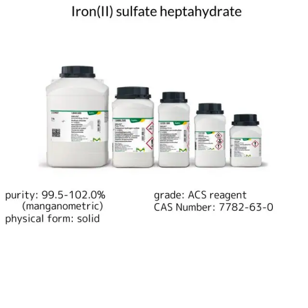 Iron(II) sulfate heptahydrate, 1 X 1 kg (1039651000)