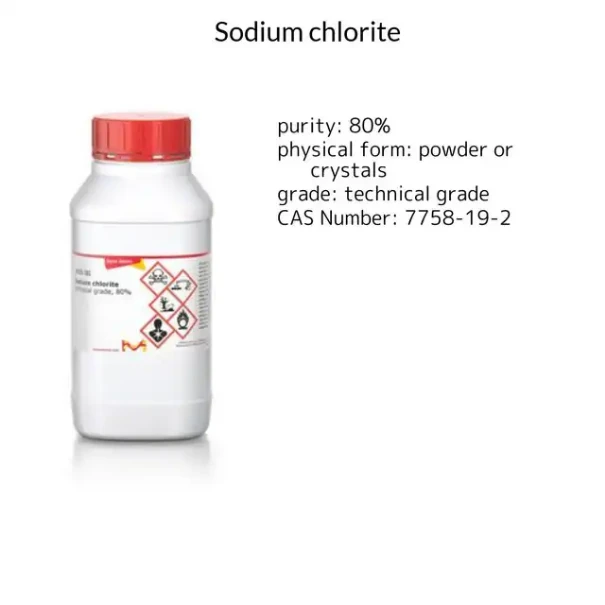 Sodium chlorite, 1 X 5 g (244155-5G)