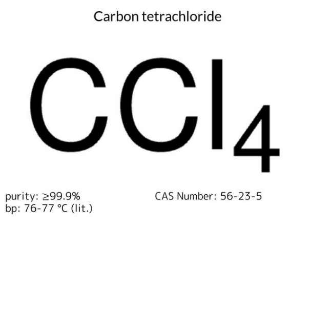 Carbon tetrachloride, 1 X 100 mL (270652-100ML)