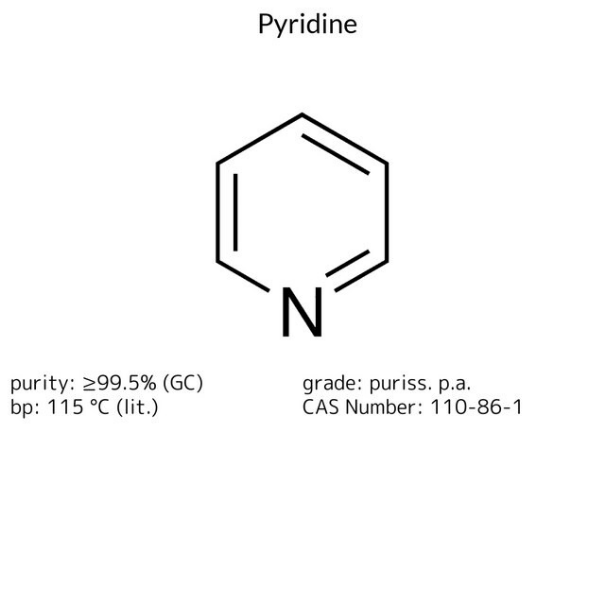 Pyridine, 1 X 500 mL (33553-500ML)