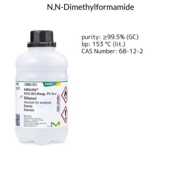 N,N-Dimethylformamide, 1 X 1 L (1030341000)