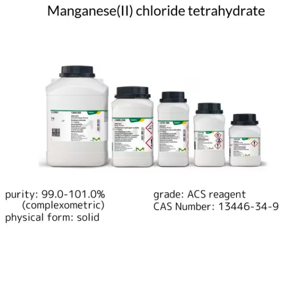 Manganese(II) chloride tetrahydrate, 1 X 100 g (1059270100)