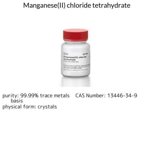 Manganese(II) chloride tetrahydrate, 1 X 5 g (203734-5G)