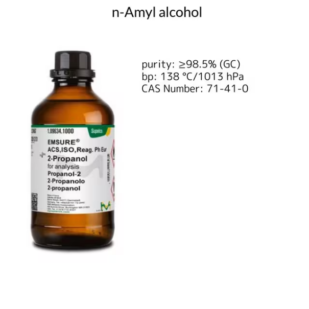 n-Amyl alcohol, 1 X 1 L (1009751000)