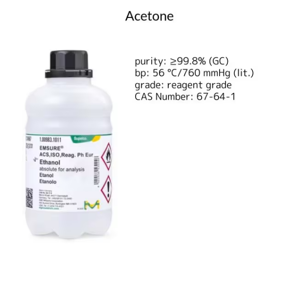 Acetone, 1 X 5 L (1000145000)