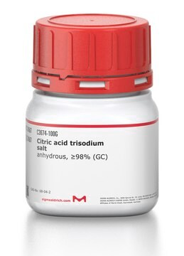 Citric acid trisodium salt, 1 X 1 kg (C3674-1KG)