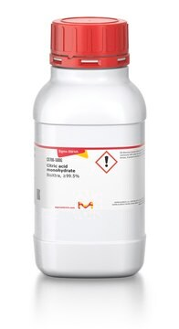 Citric acid monohydrate, 1 X 500 g (C0706-500G)